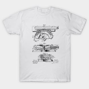 TYPEWRITER VINTAGE PATENT DRAWING T-Shirt